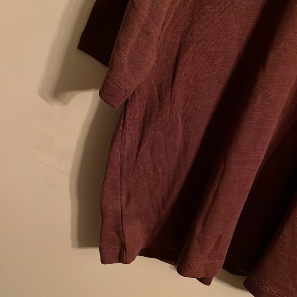✔️CJ Banks, Plus size 3X, Brown Knit Top, EUC - Picture 5 of 9